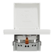 Розетка Schneider Electric Asfora с крышкой с заземлением белая EPH3100121 EPH3100121 фото 3