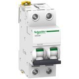 Автоматичний вимикач Schneider Electric Acti9 iC60Н 2P, 1,6А, крива МА A9F90272 A9F90272 фото