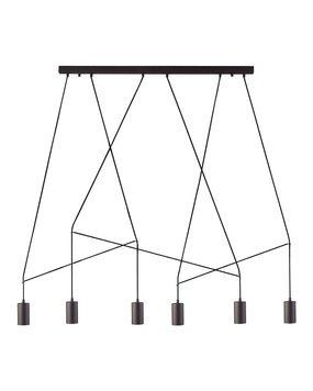Люстра Nowodvorski 9675 Imbria VI Listwa GU10 6x35W IP20 Black 9675 фото