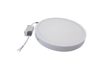 Світильник накладний LED Round Downlight 24W-230V-1700L-4000K Alum TNSy TNSy5000137 фото