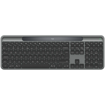 LOGITECH Slim Solar+ - GRAPHITE - US INT'L - 2.4GHZ/BT - INTNL-973 - UNIV B2C L920-013764 фото