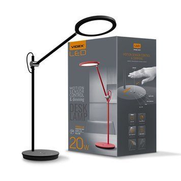 LED лампа настiльна VIDEX 20W 4100K VL-TF15B 26432 фото