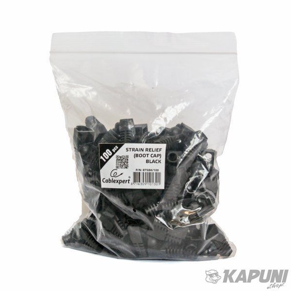 Колпачок для коннекторов Cablexpert (черный) BT5BK/100 BT5BK/100 фото