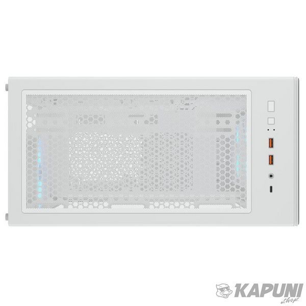 Ігровий корпус Cougar 4*120mm ARGB вентилятори передвстановлені, ATX/mATX/mini-ITX, скляне вікно MX220 RGB White MX220 RGB White фото