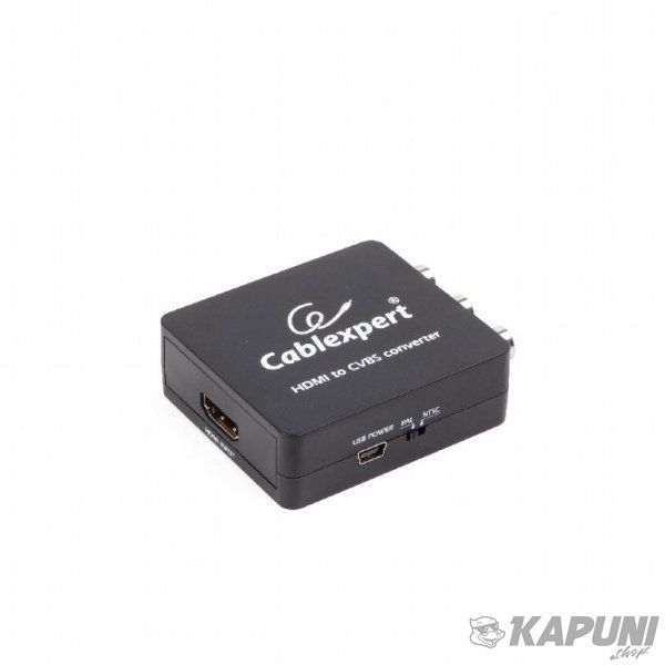 Адаптер-переходник HDMI на RCA (Тюльпаны) Cablexpert DSC-HDMI-CVBS-001 DSC-HDMI-CVBS-001 фото