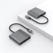 Мультиадаптер USB-C 3-в-1 (USB/HDMI/PD), серый Cablexpert A-CM-COMBO3-05 фото 4