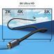 Кабель у коробці HDMI V.2.1, 8К 60 Гц, HDR10, HLG, 48Gbps, YUV 4:4:4, позолочені конектори, 2 м Choetech XHH01-BK XHH01-BK фото 2