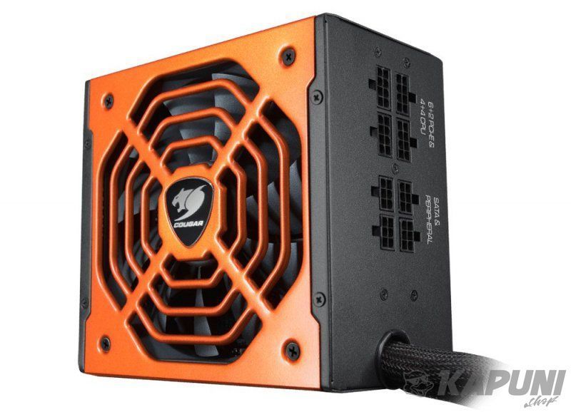 Блок питания 700 Вт, 80 Plus Bronze, APFC, 120 мм HDB Fan, 8 SATA + 4 PCI-E Cougar BXM 700 BXM 700 фото