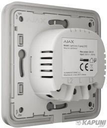 Выключатель Ajax LightSwitch 1-клавішний White 30610_AJAX фото