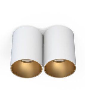 Точечный светильник Nowodvorski 7665 Eye tone II GU10 2x10W IP20 White/Gold 7665 фото