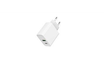 Сетевое зарядное устройство для Gembird 1 USB-A + 1 Type-C (PD20Вт + QC3.0 18Вт), белый TA-UC-PDQC20-01-W TA-UC-PDQC20-01-W фото