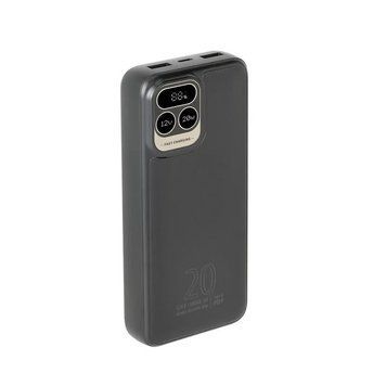 Портативное зарядное устройство RIVACASE RIVAPOWER VA2521 20000 mA QC/PD 22,5 Вт (Black) 789.24 фото