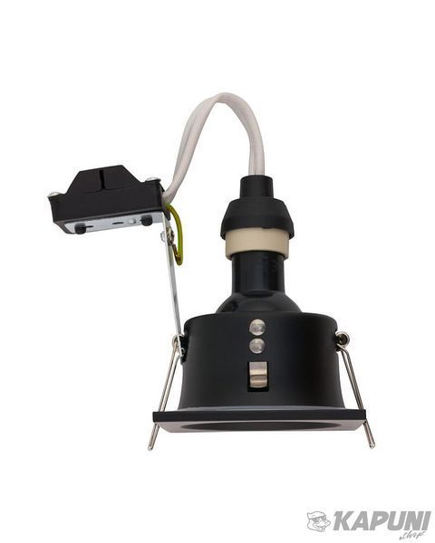 Точечный светильник Nowodvorski 8370 Delta GU10 1x15W IP54 Black 8370 фото