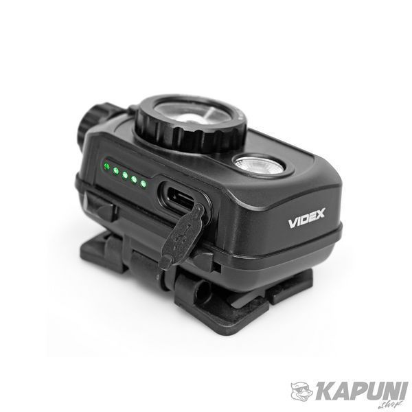 Налобний світлодіодний фонарик VIDEX 1000Lm 5000K VLF-H047Z 29058 фото