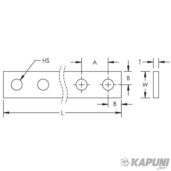 Перфорированная медная шина nVent ERIFLEX DPCB 25 &times; 5 &times; 1750 мм, отверстия 10,5 мм 550400 550400 фото