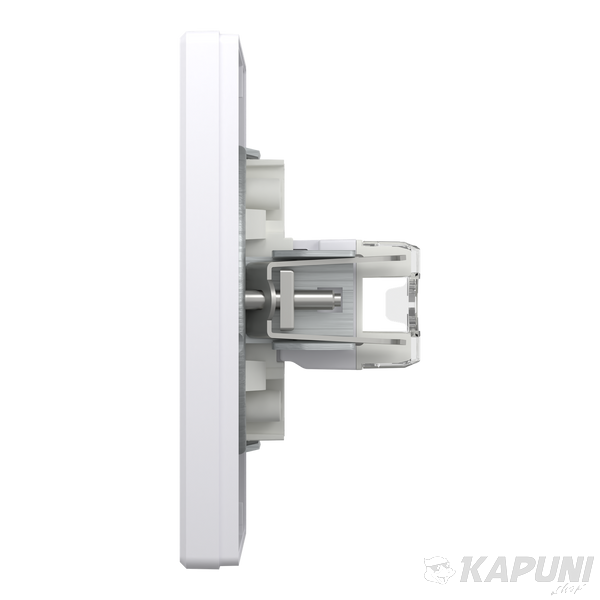 Компьютерная/телефонная розетка Schneider Electric Asfora RJ45/RJ12 кат. 5Е UTP белая EPH4900121 EPH4900121 фото