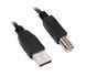 Кабель USB2.0 AM/BM, 4.5м, черный, U-AMBM-15 U-AMBM-15 фото 1