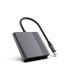 Док станция USB-C 2-в-1 (HDMI/DP), серый Cablexpert A-CM-HDMIFDPF-01 фото 4