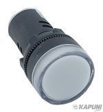 Лампа AD22DS d22mm 24В AC/DC белая TNSy TNSy5500232 фото
