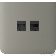 Боковая панель для вбудованої інтернет-розетки Ajax SideCover (LAN) vertical Olive (126226.319.OL) 59105_AJAX фото