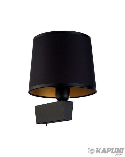 Бра Nowodvorski 8197 Chillin Е27 I 1x40W IP20 Black BL/G 8197 фото
