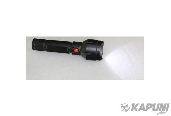 Фонарь аккумуляторный ручной LED FL5 1+1W 6500K 3/4H 100L bat: 3,7V 1,2A Black TNSy TNSy5001244 фото