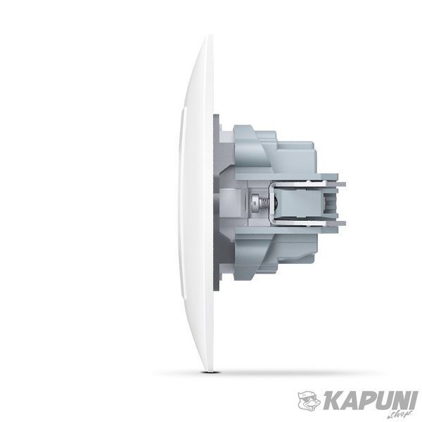 Розетка одинарна біла TITANUM STANDARD, 250 V, IP20 TF-ST-SK1-W 25978 фото