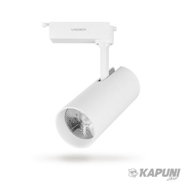 LED світильник трековий VIDEX 30W 4100K білий VL-TR04-304W 25916 фото