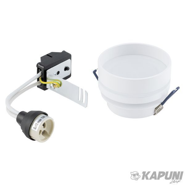 Точковий світильник Nowodvorski 10494 Mljet GU10 1x10W IP20 White CG 10494 фото