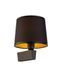 Бра Nowodvorski 8197 Chillin Е27 I 1x40W IP20 Black BL/G 8197 фото 3