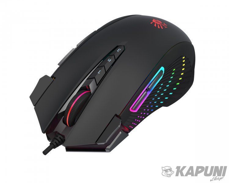 Миша ігрова Activated, Extra Fire Button, 8000 CPI, RGB, 20 млн. натискань Bloody J90s Bloody (Black) J90s Bloody (Black) фото