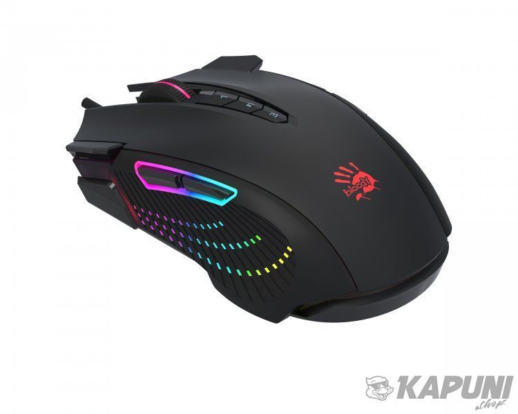 Миша ігрова Activated, Extra Fire Button, 8000 CPI, RGB, 20 млн. натискань Bloody J90s Bloody (Black) J90s Bloody (Black) фото