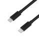 Кабель USB 2.0 C-тато/C-тато, 3 м, преміум Choetech CC0004 фото 1