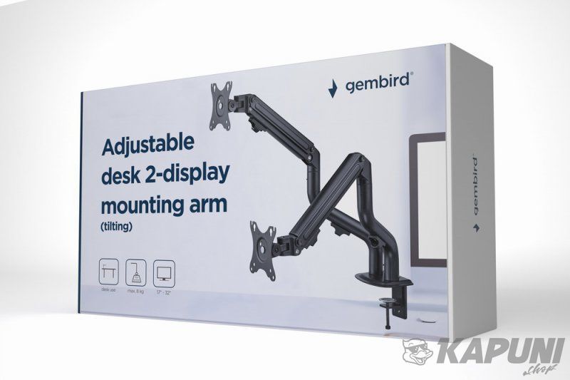 Кронштейн для 2 моніторів 17-32", MA-DA2-02 MA-DA2-02 фото