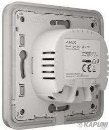 Выключатель Ajax LightSwitch 2-клавішний Fog 30612_AJAX фото