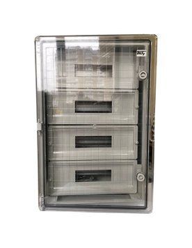 Корпус пластиковий TechnoSystems ЩРН-П-68 PRO, пр. дв. ABS IP65 17х4 400х600х200 TNSy5505313 TNSy5505313 фото