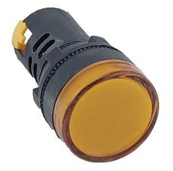 Лампа AD22DS d22mm 24В AC/DC жовтий TNSy TNSy5500234 фото