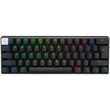 LOGITECH G PRO X 60 LIGHTSPEED Wireless Gaming Keyboard (Tactile) - BLACK - US INT'L - 2.4GHz/BT - EMEA28-935 - TACTILE SWITCH L920-011911 фото