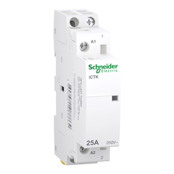 Контактор Schneider Electric iCTK 25A 1NO катушка 230-240 В (A9C40125) A9C40125 фото