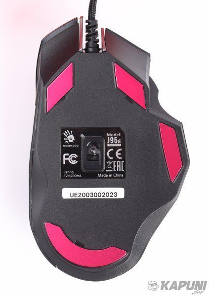 Мышь Bloody J95s USB Black J95s Bloody (Black) фото