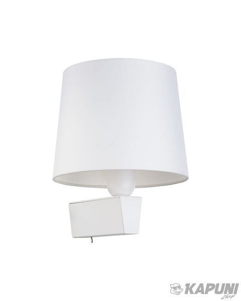 Бра Nowodvorski 8201 Chillin I WH Е27 1x40W IP20 White 8201 фото