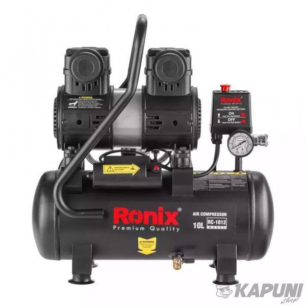 Компрессор 10л, 1280Вт Ronix RC-1012 RC-1012 фото