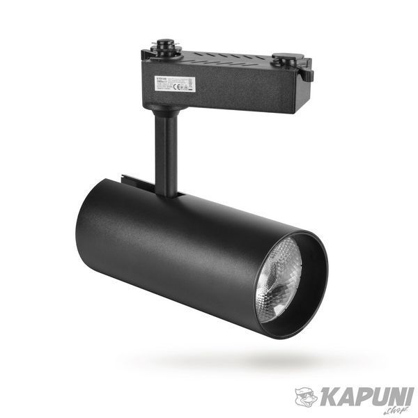 LED світильник трековий VIDEX 30W 4100K чорний VL-TR04-304B 25913 фото