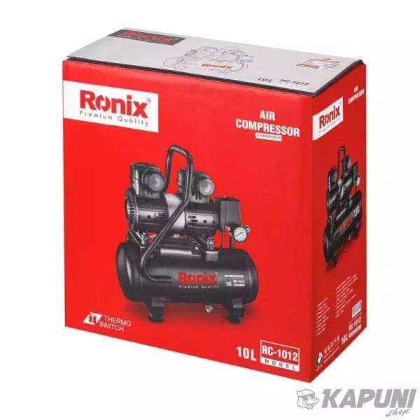 Компрессор 10л, 1280Вт Ronix RC-1012 RC-1012 фото