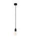 Подвесной светильник Nowodvorski 6404 Silicone I Zwis E27 1x60W IP20 Black 6404 фото 1