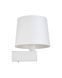 Бра Nowodvorski 8201 Chillin I WH Е27 1x40W IP20 White 8201 фото 1