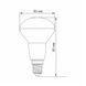 LED лампа VIDEX R50e 6W E14 4100K VL-R50e-06144 24141 фото 3