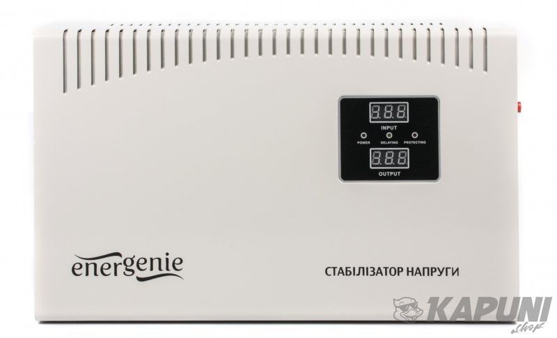 Автоматический регулятор напряжения, 230 В, 5000 ВА EnerGenie EG-AVR-DW5000-01 EG-AVR-DW5000-01 фото