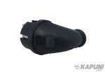 Вилка з боковим вводом з/к RUBBER IP44 TNSy TNSy5000073 фото