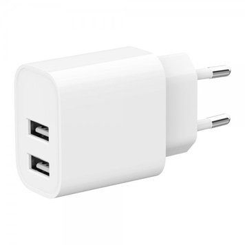 Сетевое зарядное устройство для Gembird 2 USB-A 5V/2.4A (12W), белый TA-UC-2A12-01 TA-UC-2A12-01 фото